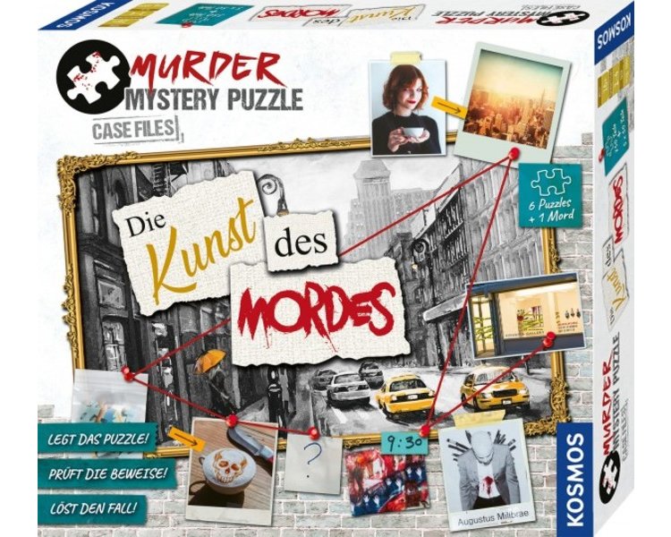 Murder Mystery Puzzle: Die Kunst des Mordes - KOSMOS 68218