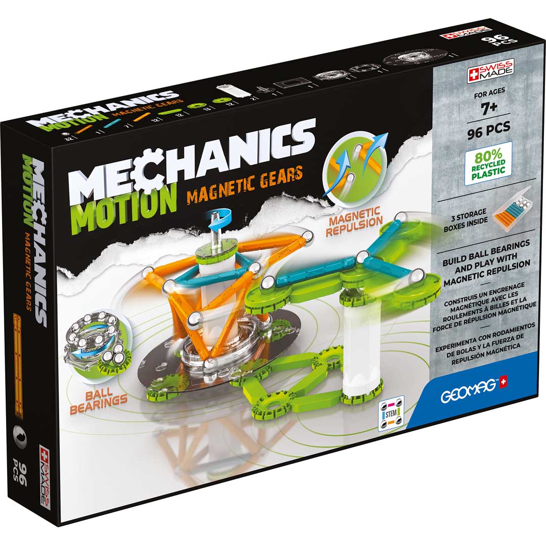 GEOMAG Mechanics Motion Recycled Magnetic, 96 Teile GEOMAG Mechanics Motion Recycled Magnetic, 96 Teile