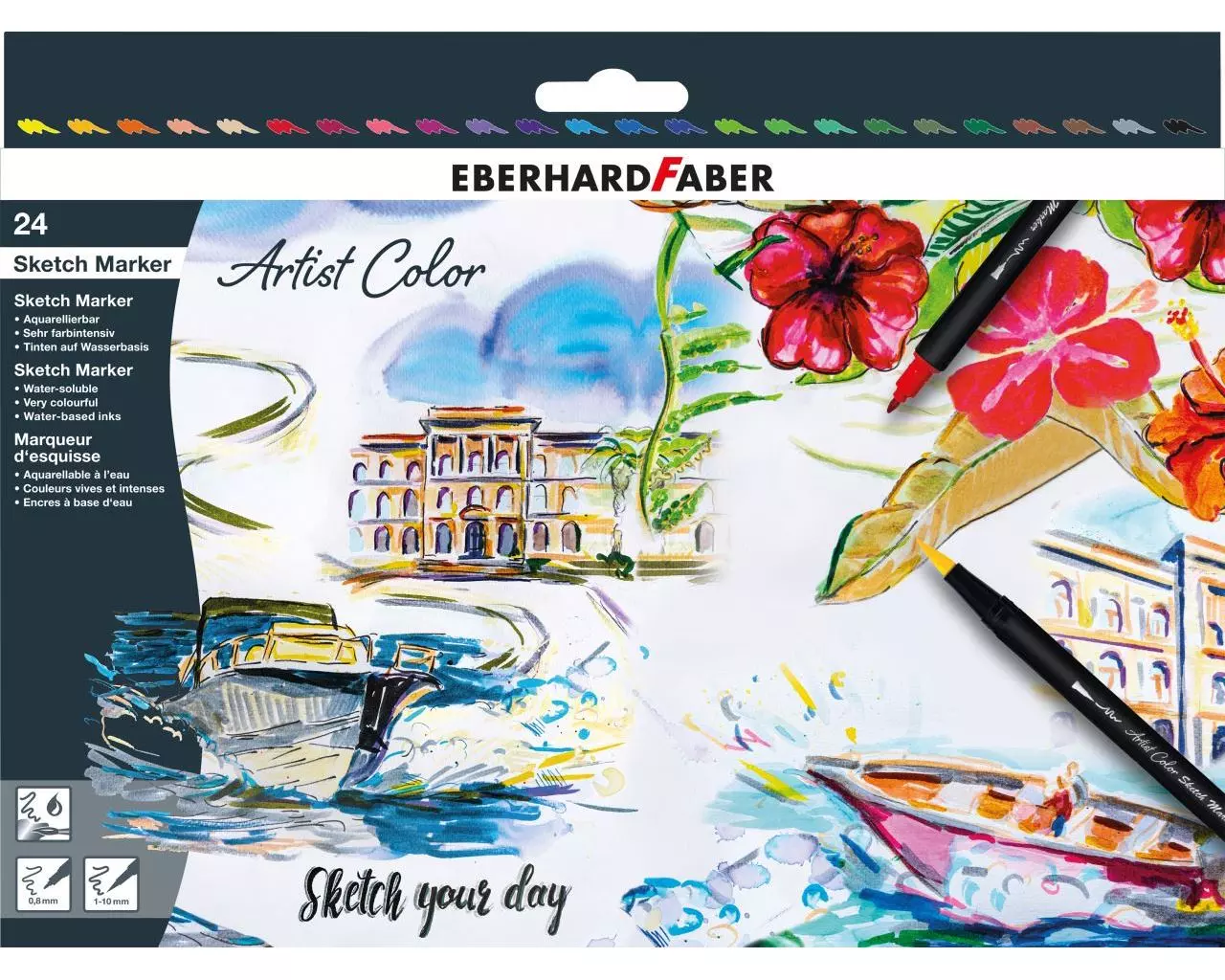 Sketch Marker Artist Color 24er Set - EBER 558224