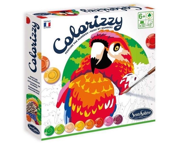 Colorizzy Papagei - SENTO 04501