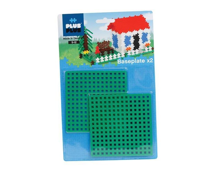 2 Basis Steckplatte grün - PLUS 9604022