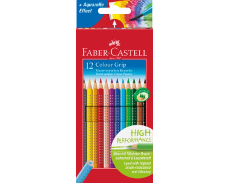 Buntstifte Colour Grip 12er Kartonetui - CASTELL 112412 Buntstifte Colour Grip 12er Kartonetui - CASTELL 112412