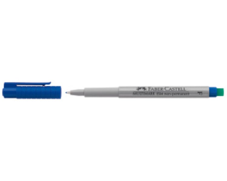 Marker Multimark non-permanent 0,6 mm fein blau - CASTELL 151451