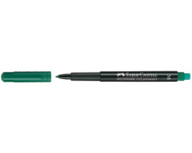 Marker Multimark permanent 1,0 mm medium grün - CASTELL 152563