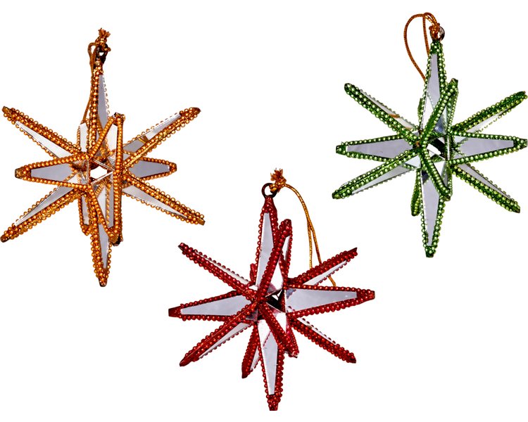 Spiegel-Stern (Weihnachts-Anhänger) - SPIEGEL 16971 Spiegel-Stern (Weihnachts-Anhänger) - SPIEGEL 16971