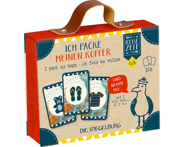Mitbringspiel "Ich packe meinen Koffer" Reisezeit Kids - SPIEGEL 17241