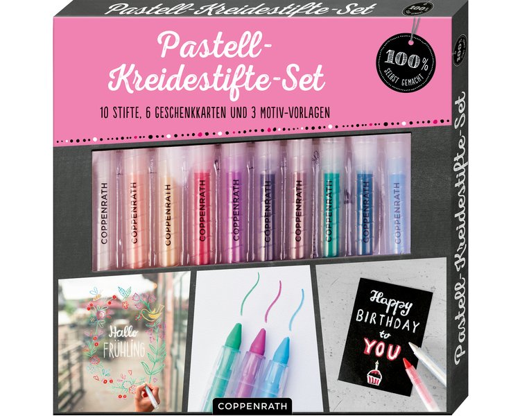 Pastell-Kreidestifte-Set (100% selbst gemacht) - COPPEN 71744