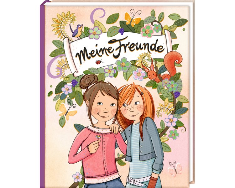 Freundebuch: Girls only Meine Freunde - COPPEN 71893