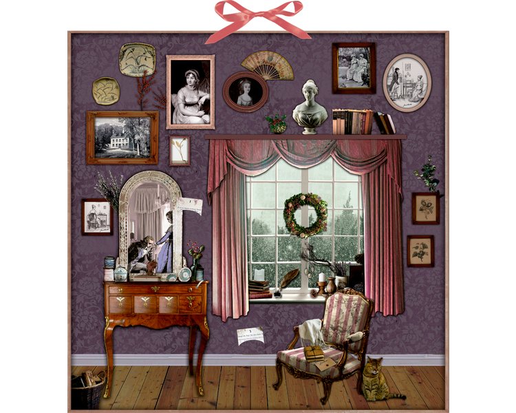 Zettel-Adventskalender Weihnachten mit Jane Austen - COPPEN 71906