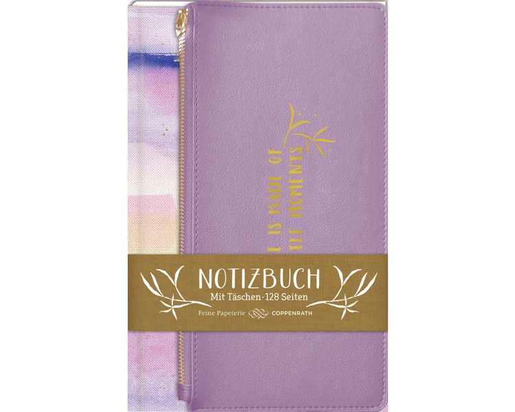Eintragbuch mit Täschchen All about purple - COPPEN 72454