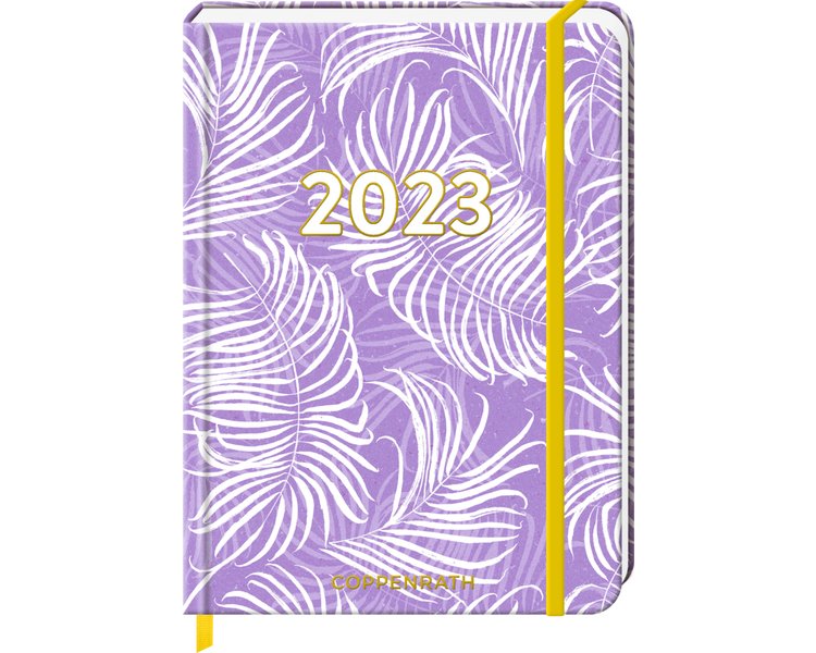 Kleine Wochenkalender: Mein Jahr 2023 - Palmen (All about purple) - COP-72517
