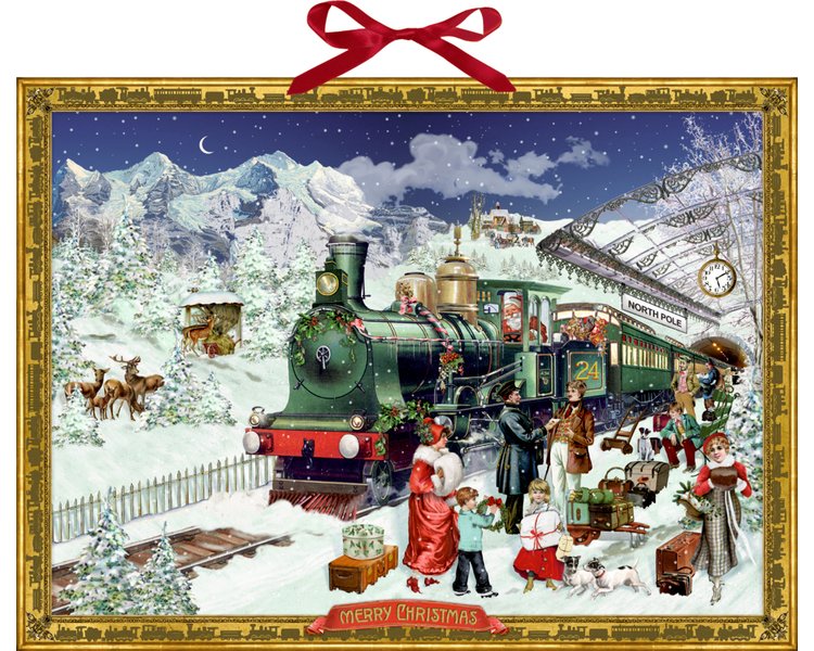 Adventskalender Nostalgische Eisenbahn - COPPENRATH 94123