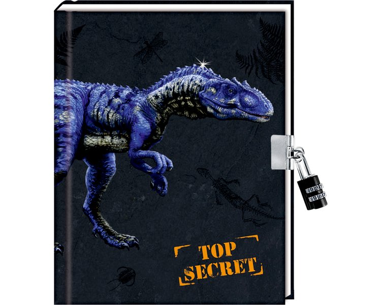 Tagebuch T-REX World Top Secret mit Zahlenschloss - COPPENRATH 94645