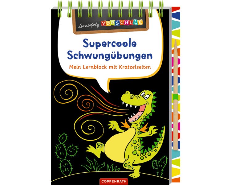 Lernerfolg Vorschule: Supercoole Schwungübungen - COPPEN 63492