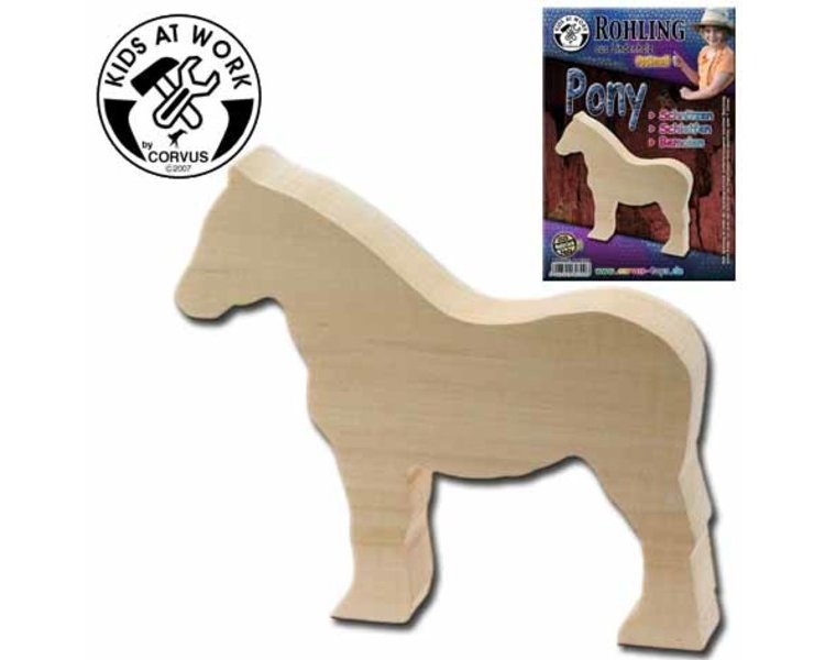 Schnitzrohling Pony - CORVUS 600709