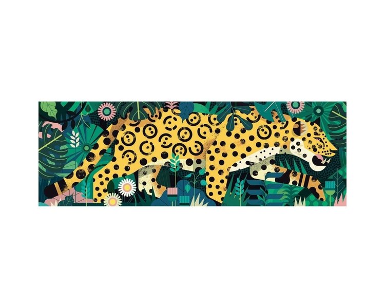 Puzzle Galerie 1000 Teile: Leopard - DJECO 07645