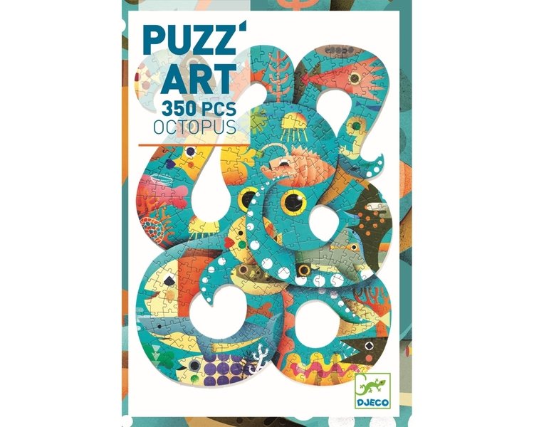 Puzz'Art 350 Teile: Oktopus - DJECO 07651