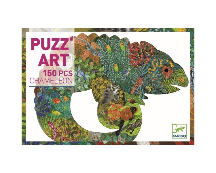 Puzz'Art 150 Teile: Chamäleon - DJECO 07655