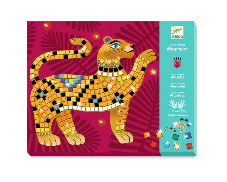 Mosaik Glitzer Im Herzen des Dschungels - DJECO DJ09422