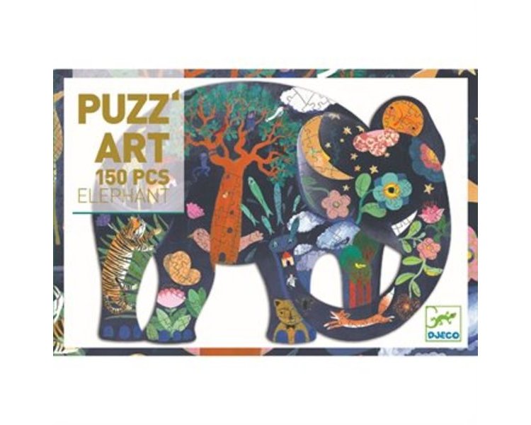 Puzz'Art 150 Teile: Elefant - DJECO 07652