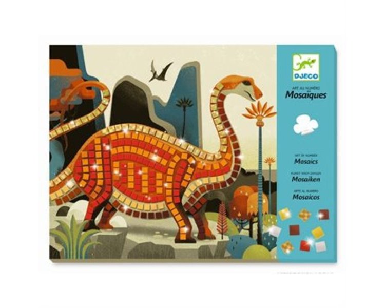 Mosaikbilder Dinosaurier - DJECO DJ 8899