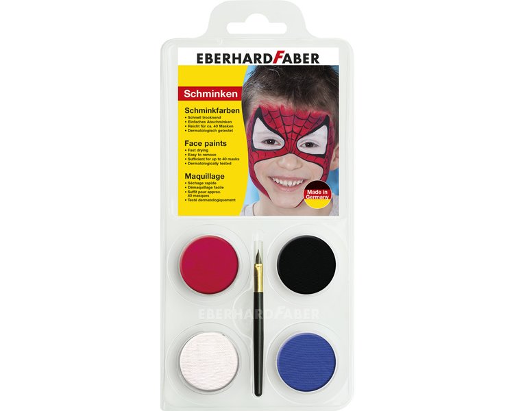 Schminkset Spiderman 4er Set - EBERHARD 579015