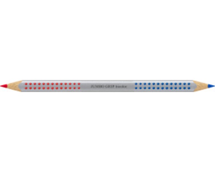 Jumbo Grip Silbentrennstift, rot und blau - CASTELL 110910