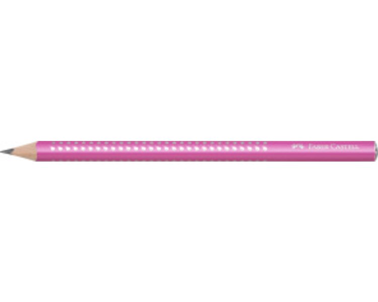 Bleistift Jumbo Sparkle pink - FABER 111612