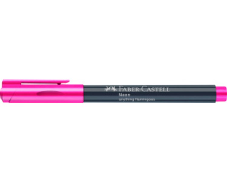 Neon Marker, Farbe anything flamingoes - CASTELL 160828