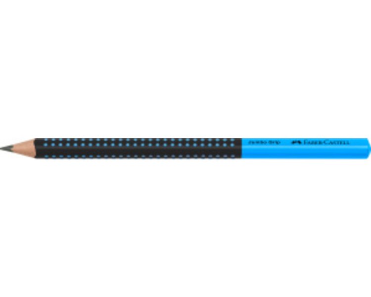 Bleistift Jumbo Grip Two Tone, schwarz/blau - CASTELL 511910 Bleistift Jumbo Grip Two Tone, schwarz/blau - CASTELL 511910