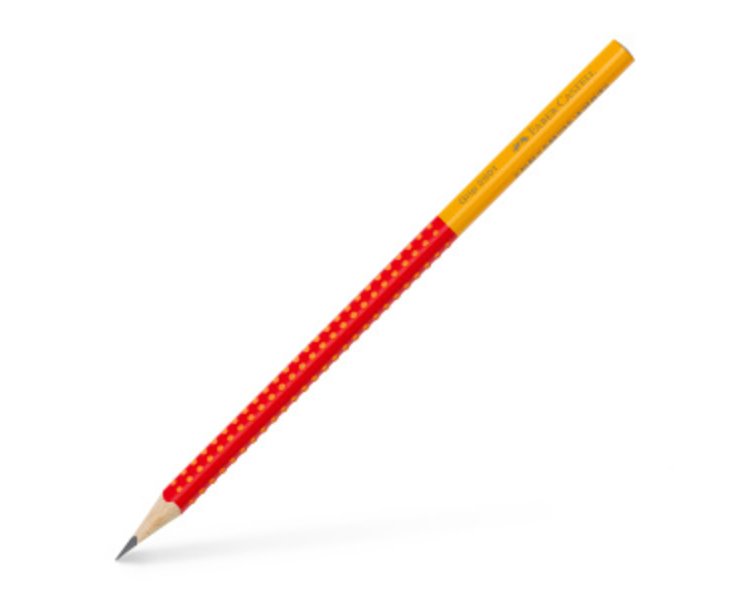Bleistift Grip Two Tone, orange/rot - CASTELL 517022