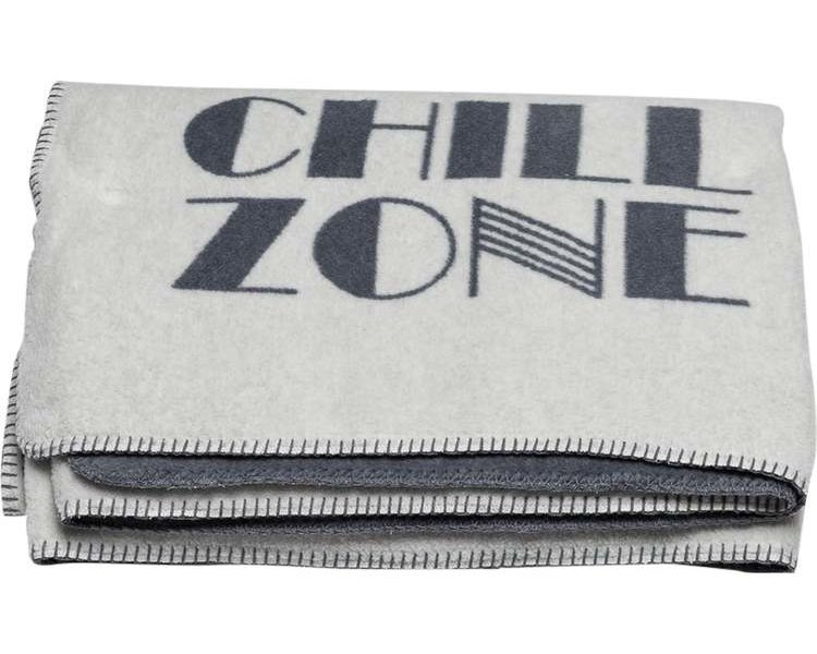 Wohndecke SAVONA  „Chill Zone“ hellgrau - FUSS 01659150