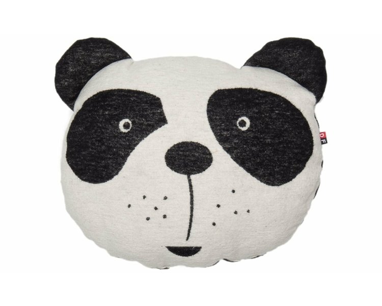 Kissen JUWEL  „Panda“ inkl. Füllung rohweiß 30/40 - FUSS 806160O2