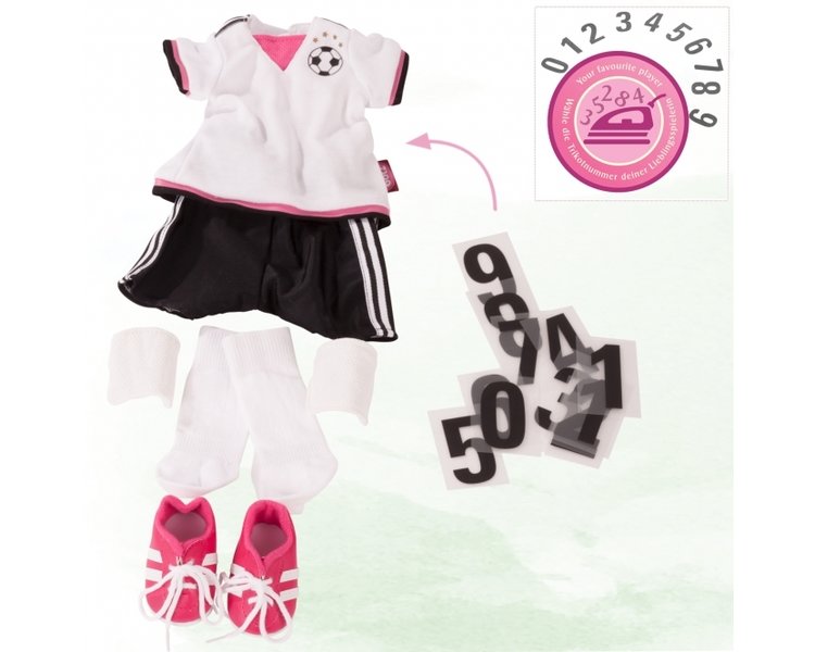 Set Soccer Girl Gr. XL - GÖTZ 3403054