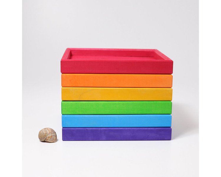Regenbogen Holzrahmenset - GRIMMS 10134