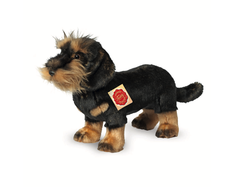 Rauhaardackel stehend 28 cm - HERMANN 91923