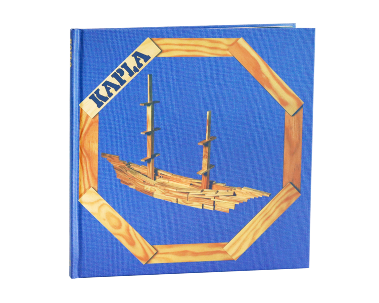 Kapla Kunstbuch Nr. 2, blau - KAPLA 00420