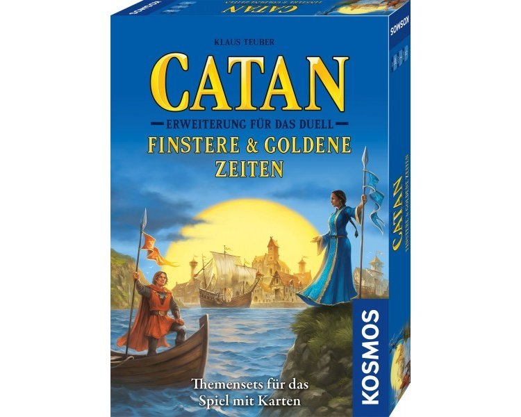 Catan Erweiterung für das Duell: Finstere & Goldene Zeiten - KOSMOS 68060