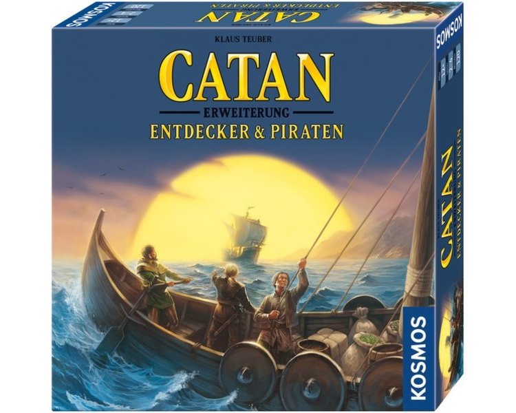 CATAN Erweiterung: Entdecker & Piraten - KOSMOS 69341