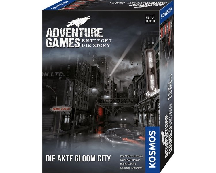 Adventure Games: Die Akte Gloom City - KOSMOS 69520