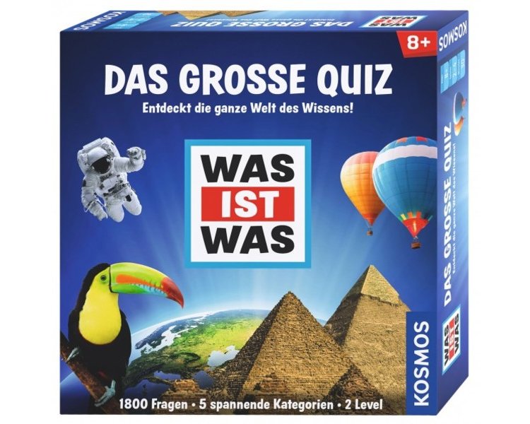 WAS IST WAS Das große Quiz - KOSMOS 69789