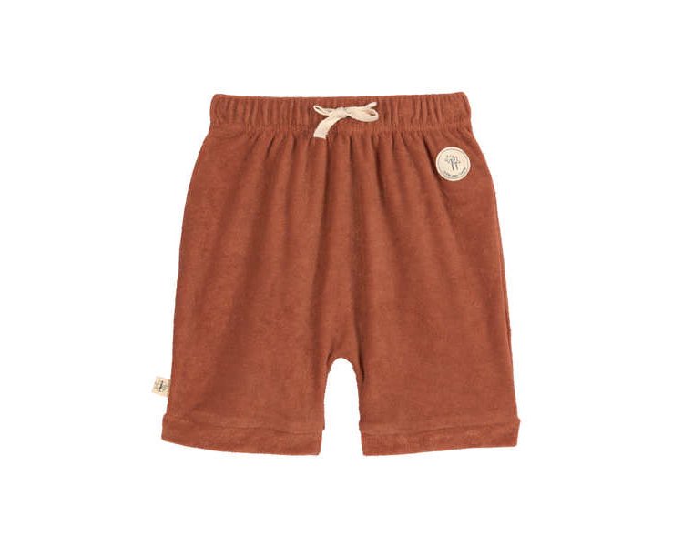 Frottee Shorts rost, 86/92, 13-24 M. - LÄSSIG-1531021621-92