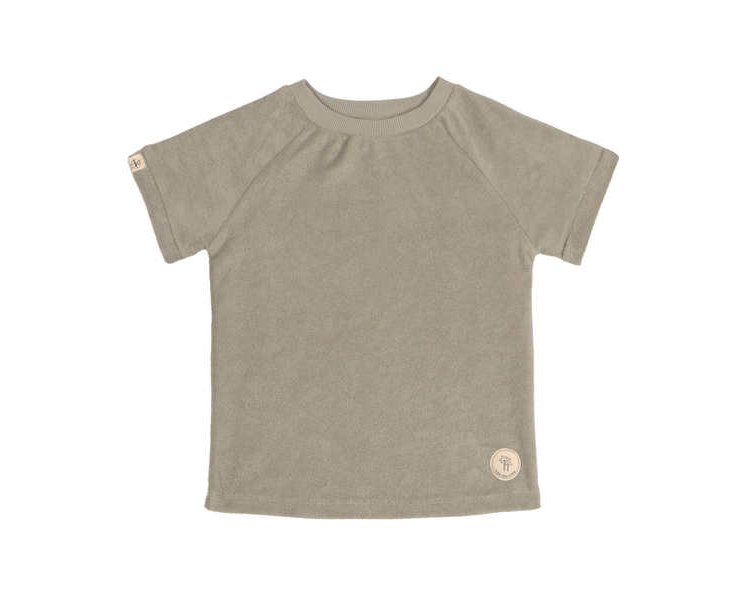 Frottee Shirt olive, 86/92, 13-24 M. - LÄSSIG-1531038513-92