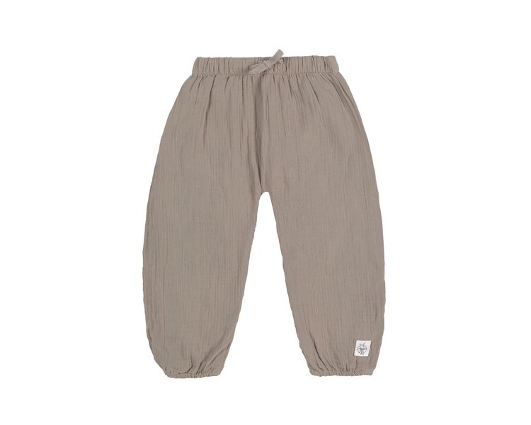 Musselin Hose taupe, 50/56, 0-2 M. - LÄSSIG-1531043273-56
