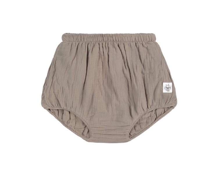 Musselin Babyhose taupe, 86/92, 13-24 M. - LÄSSIG-1531045273-92