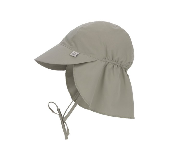 Sonnenhut mit Nackenschutz & UV-Schutz Flap Hat, olive, 19-36 M. - LÄSSIG-143300