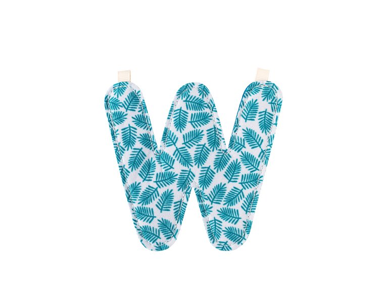 Stoffbuchstabe "W" - LILLI 86731 Stoffbuchstabe "W" - LILLI 86731