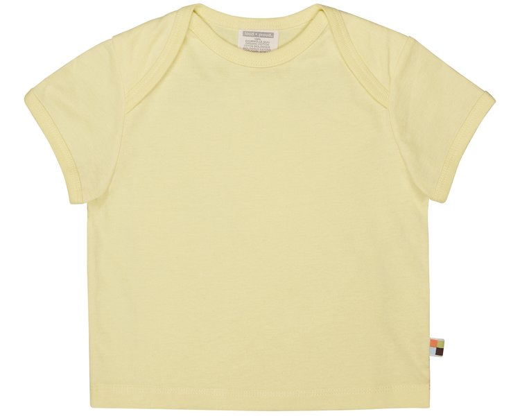 T-Shirt uni 1041 Lemon 74/80 - LOUD 6247