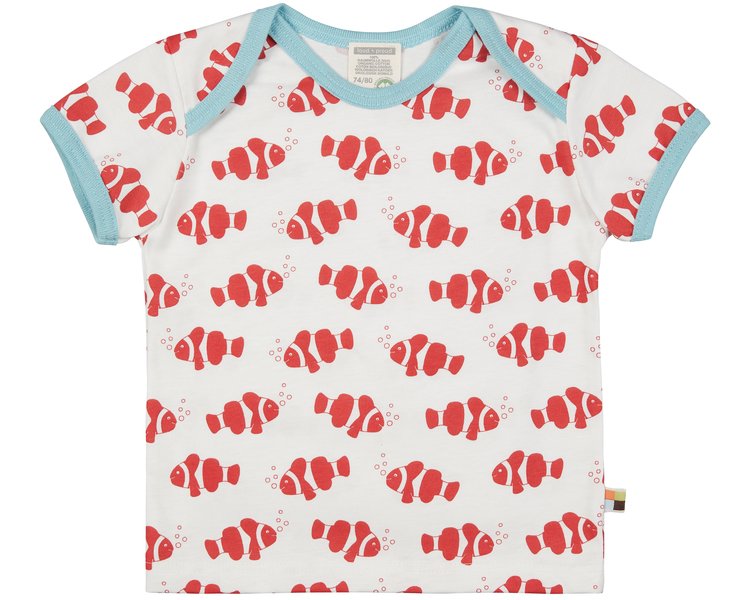 T-Shirt Druck Clownfisch 1061 Chili 62/68 - LOUD 9515