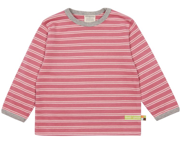 Shirt Ringel 1077 Mauve 74/80 - LOUD 0987